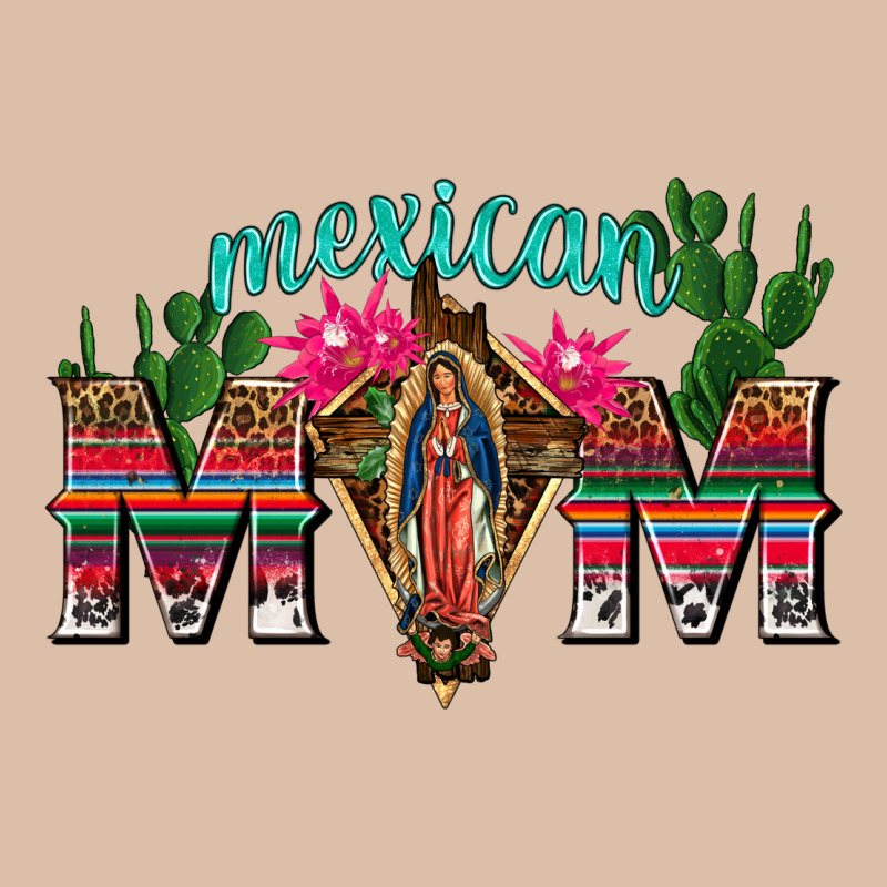 Mexican Mom With Cactus Urban Heavy Tee by texasbilliewilder | Teevron