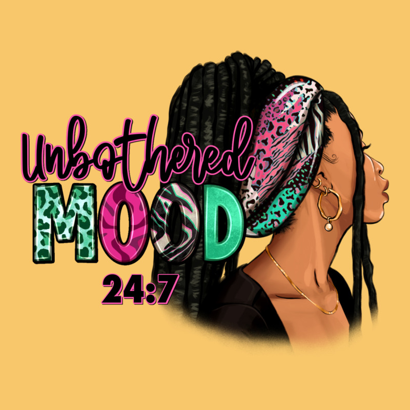 Unbothered Mood 24:7 Vintage Hoodie by RanaPortraitStore | Teevron