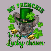 St.patrick's Day My French Bulldog Is My Lucky Charm Vintage Tee | Teevron