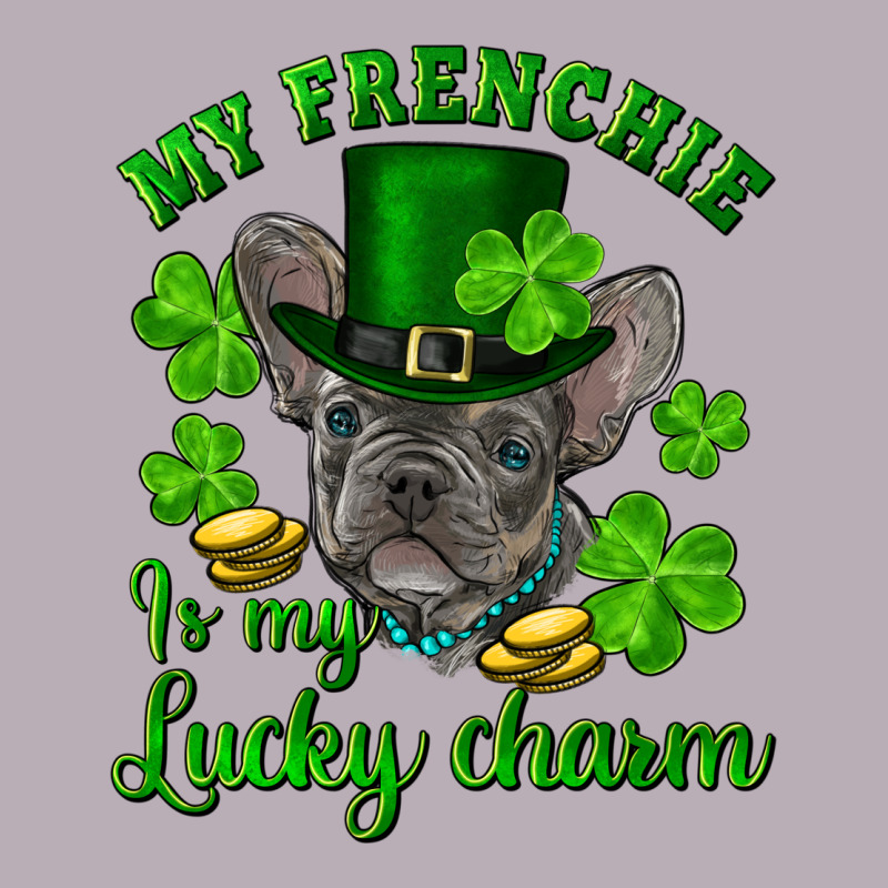 St.patrick's Day My French Bulldog Is My Lucky Charm Vintage Tee by RanaPortraitStore | Teevron