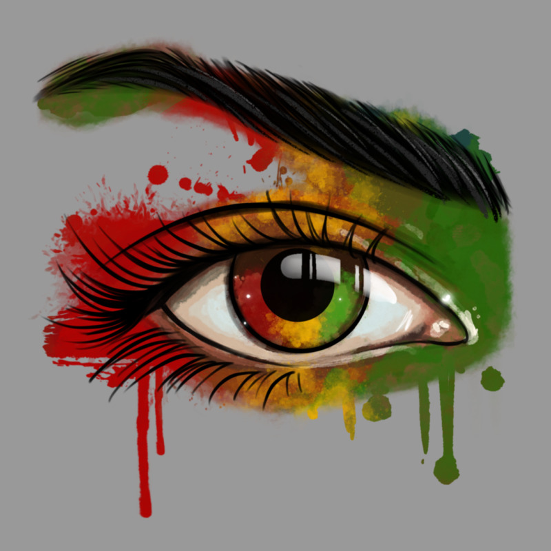 Watercolor Juneteenth Eyes Vintage Hoodie by RanaPortraitStore | Teevron