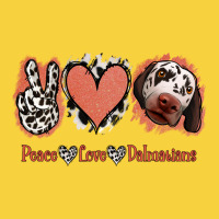 Peace Love Dalmatians Premium Sweatshirt | Teevron