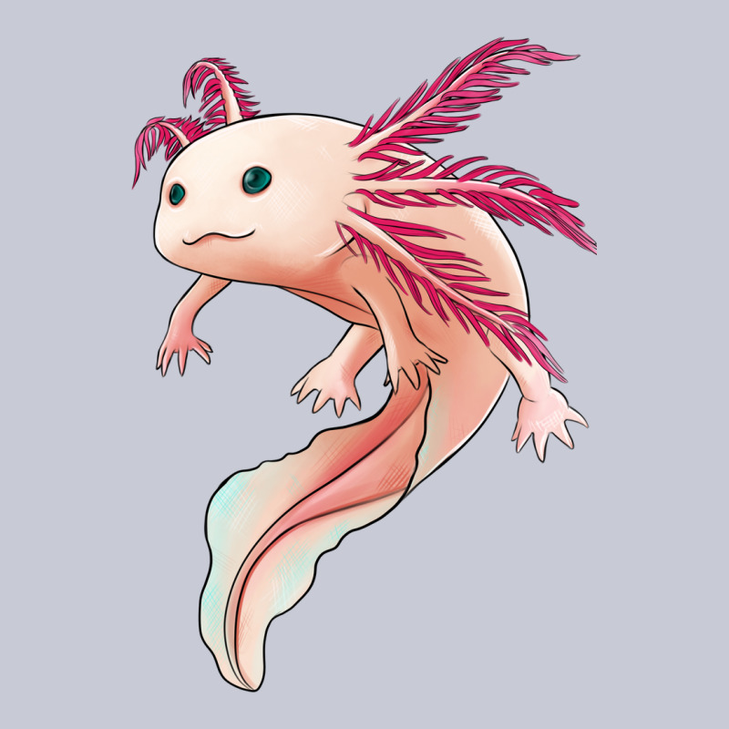 Axolotl Heavyweight Hoodie by Jasminsmagicworld | Teevron