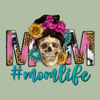 Mom Life With Skull Urban Heavy Tee | Teevron