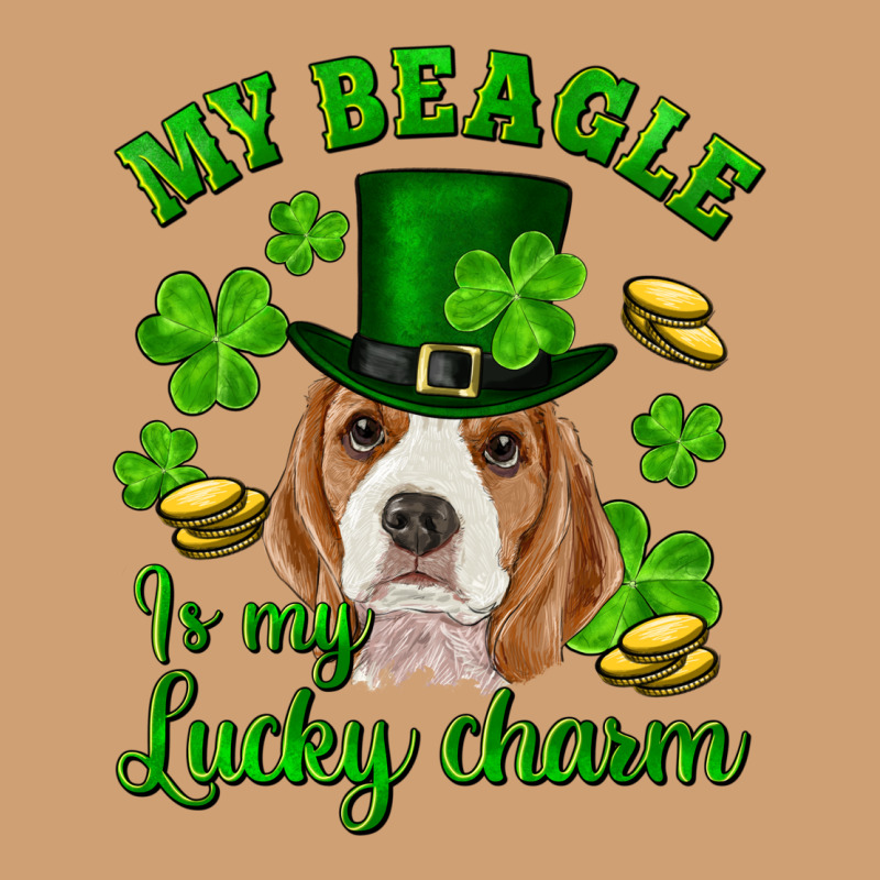 St.patrick's Day My Beagle Is My Lucky Charm Vintage Tee by RanaPortraitStore | Teevron