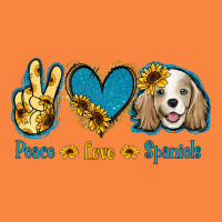 Peace Love Cocker Spaniel Premium Sweatshirt | Teevron