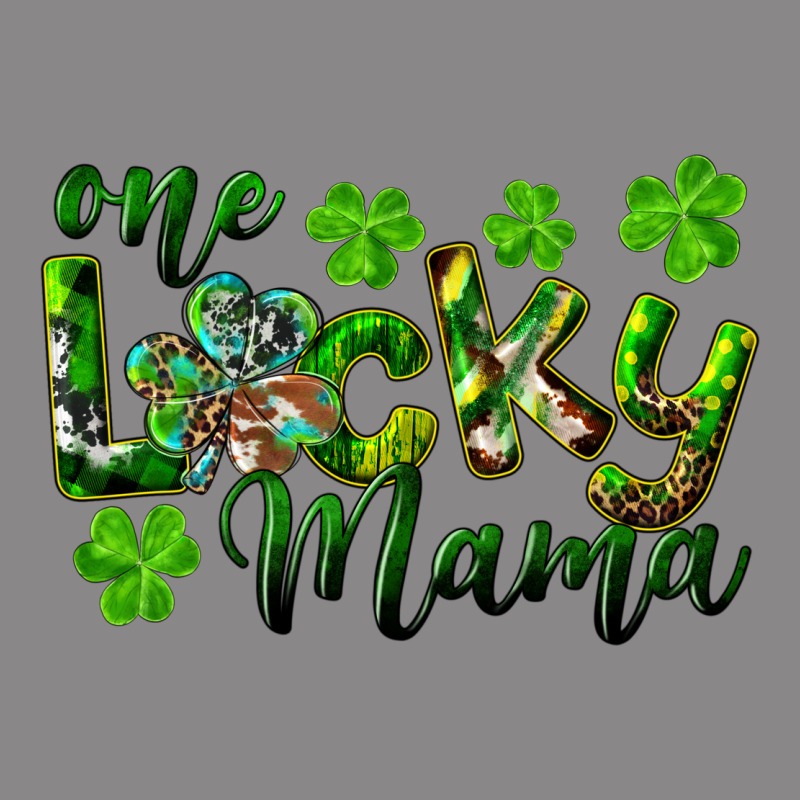 St. Patrick's Day One Lucky Mama Vintage Tee by RanaPortraitStore | Teevron