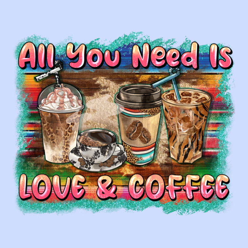 All You Need Is Love & Coffee Urban Heavy Tee by BarkalooDesign | Teevron