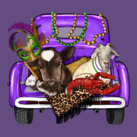 Mardi Gras Truck With Farm Animals Vintage Hoodie | Teevron