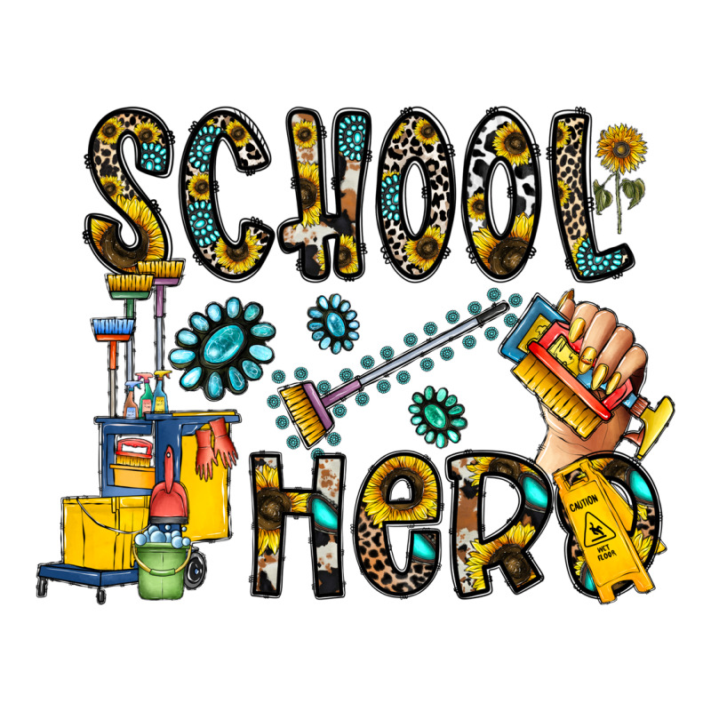 School Hero Long Sleeve Tee by CowhideDigitalArt | Teevron