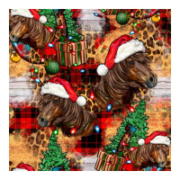 christmas horse leopard tartan | Teevron