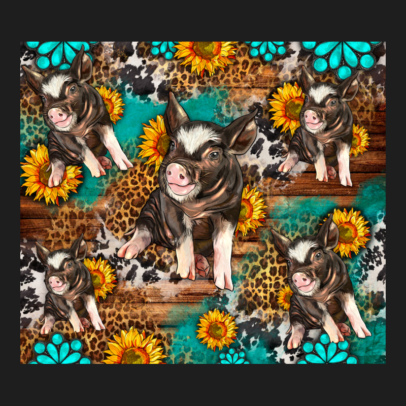 Western Pigs Heavyweight Hoodie by LillyAllenDesigns | Teevron