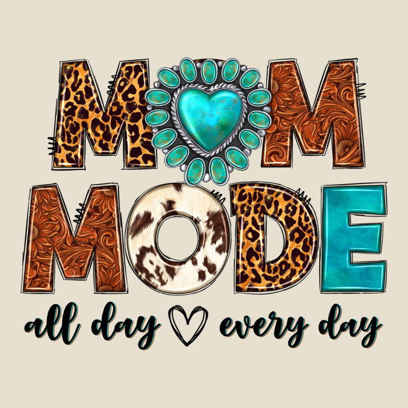 Mom Mode All Day Every Day Urban Heavy Tee by texasbilliewilder | Teevron