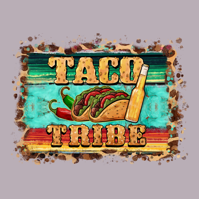 Taco Tribe Western Background Vintage Tee by BarkalooDesign | Teevron