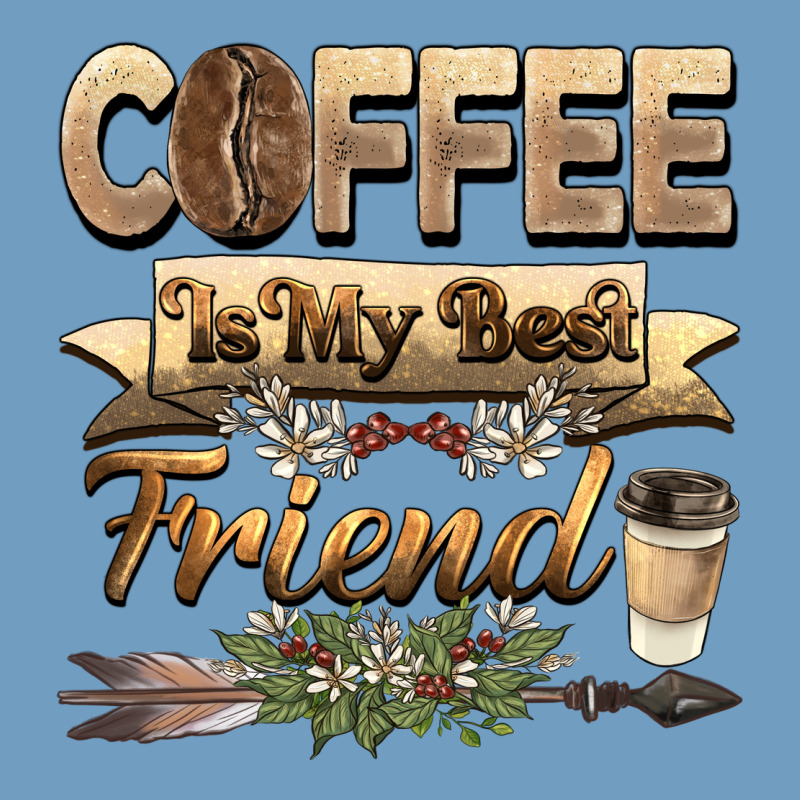 Coffee Is My Best Friend Urban Heavy Tee by BarkalooDesign | Teevron
