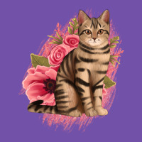Floral Cat Premium Sweatshirt | Teevron