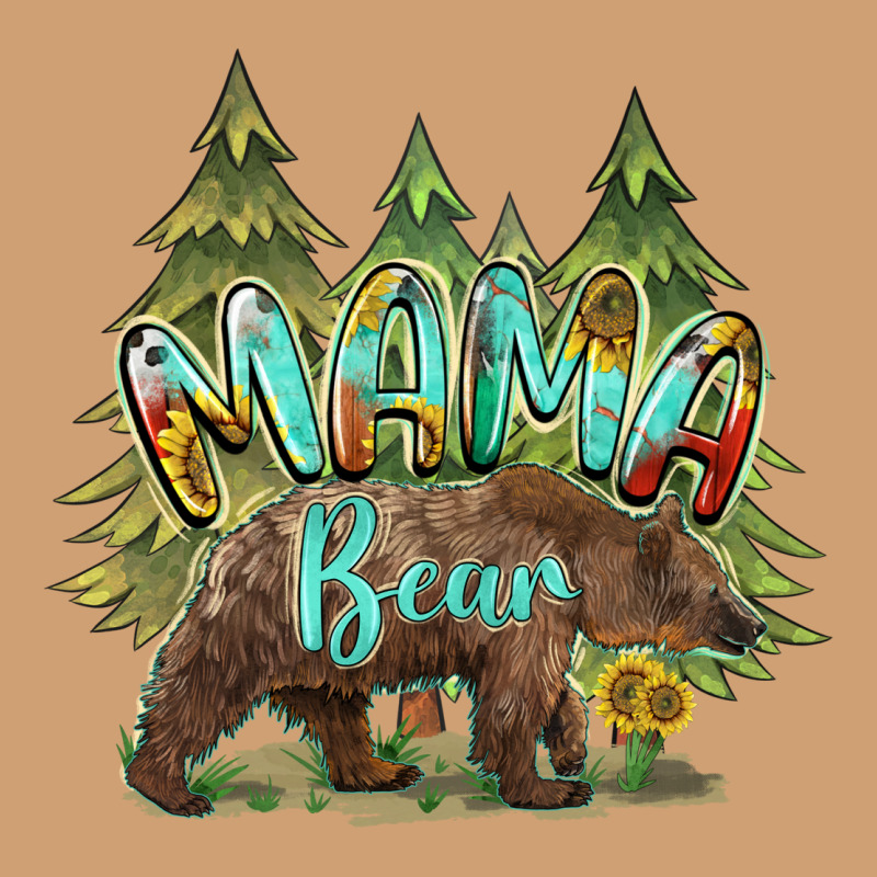 Mama Bear Trees Vintage Tee by BarkalooDesign | Teevron