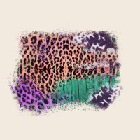 Leopard, Cowhide, Wood Pattern Frame Zipper Hoodie | Teevron