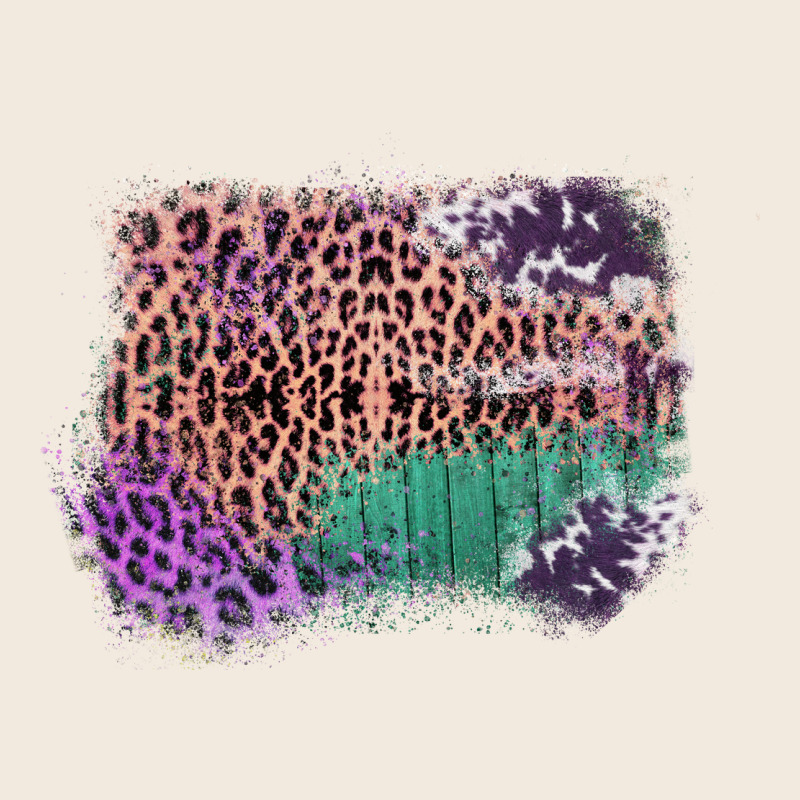 Leopard, Cowhide, Wood Pattern Frame Zipper Hoodie by Bettercallsaul | Teevron