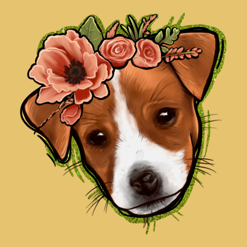 Jack Russel Floral Premium Sweatshirt by Jasminsmagicworld | Teevron
