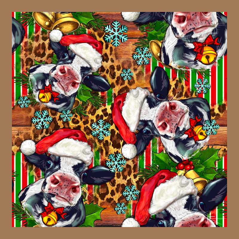 Christmas Leopard Cow Classic Tee by FaDigitalArtStudio | Teevron