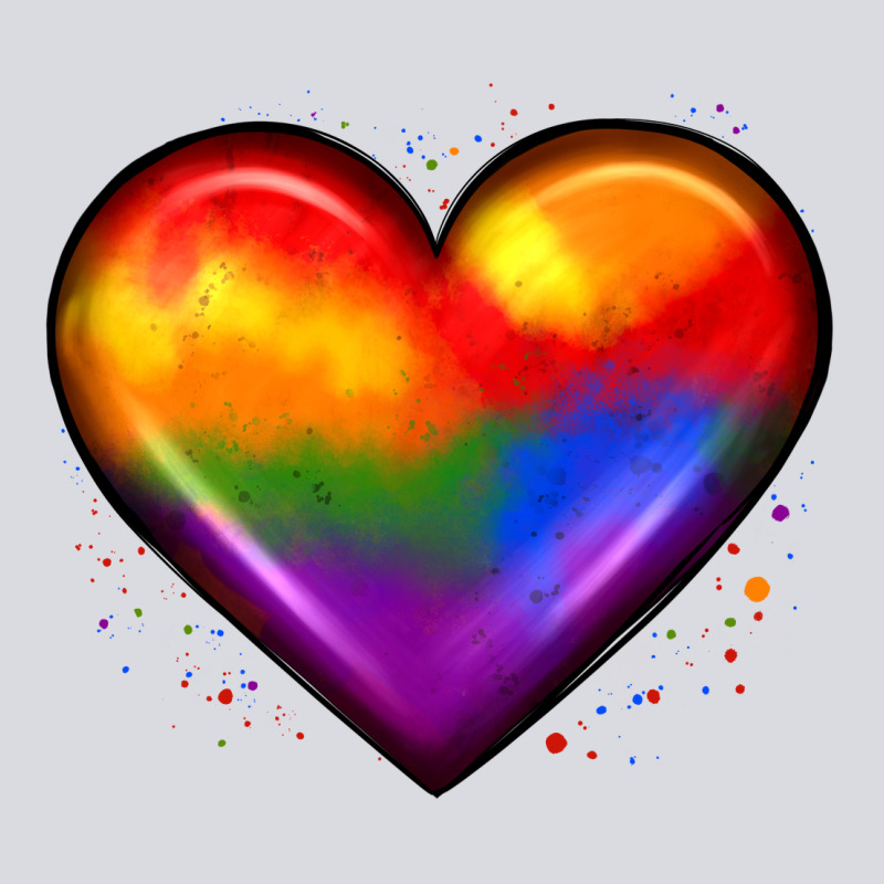 Pride Heart Zipper Hoodie by JahusDesignShop | Teevron