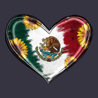 Sunflower Mexican Flag Heart Vintage Hoodie | Teevron