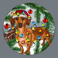 Dachshund Christmas Tree Heavyweight Sweatshirt | Teevron