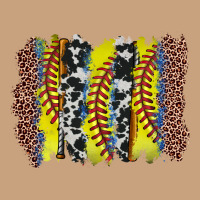 Softball Brushstroke Vintage Tee | Teevron