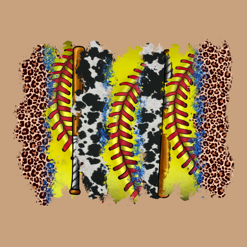 Softball Brushstroke Vintage Tee by Zillion Design Studio | Teevron