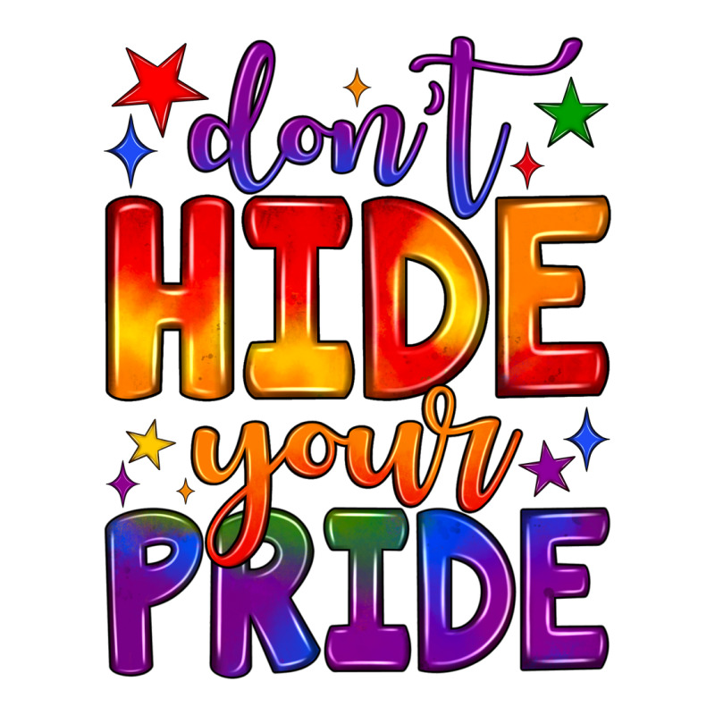 Don't Hide Your Pride Zipper Hoodie by JahusDesignShop | Teevron