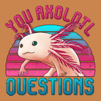 You Axolotl Questions 80's Retro Sunset Heavyweight Hoodie | Teevron