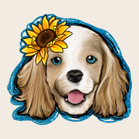 Cocker Spaniel Sunflower Premium Sweatshirt | Teevron