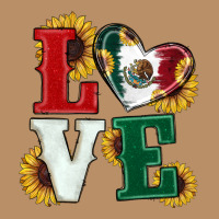 Mexican Flag With Sunflowers Love Vintage Hoodie | Teevron