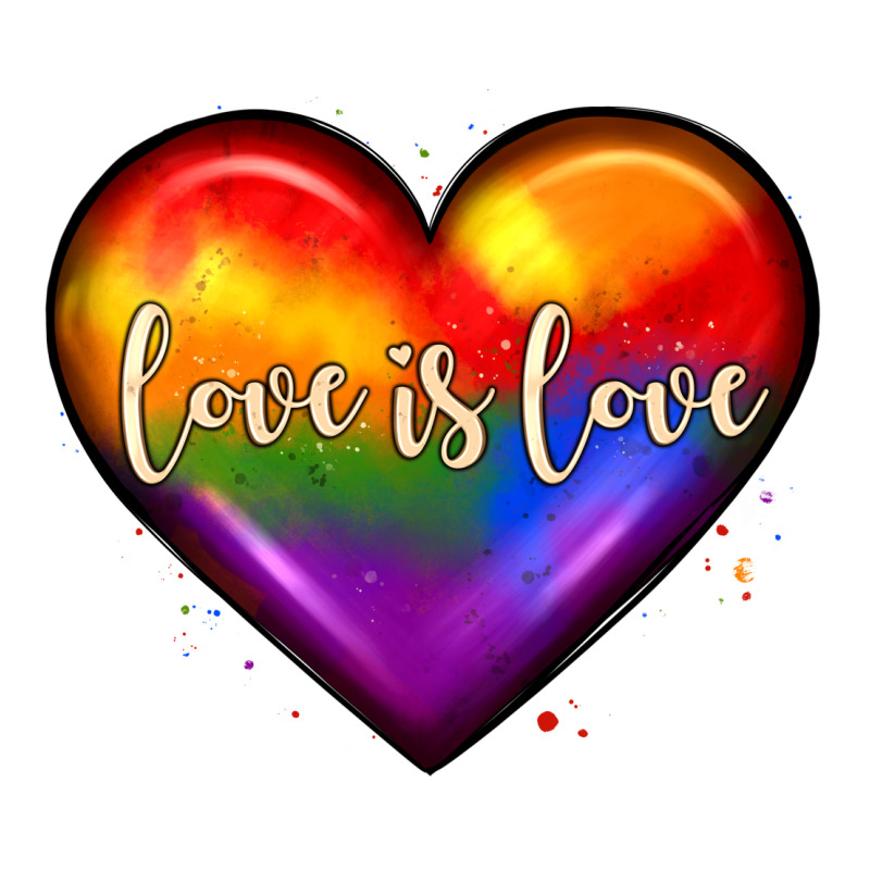 Love Is Love Heart Zipper Hoodie by JahusDesignShop | Teevron