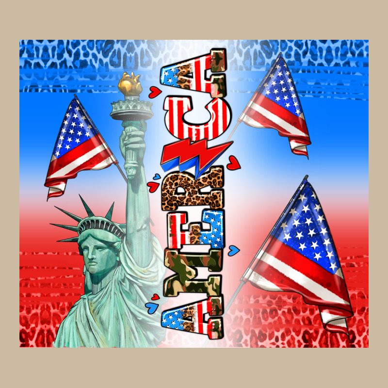 American Flag  And America Long Sleeve Tee by AdoDesignShop | Teevron