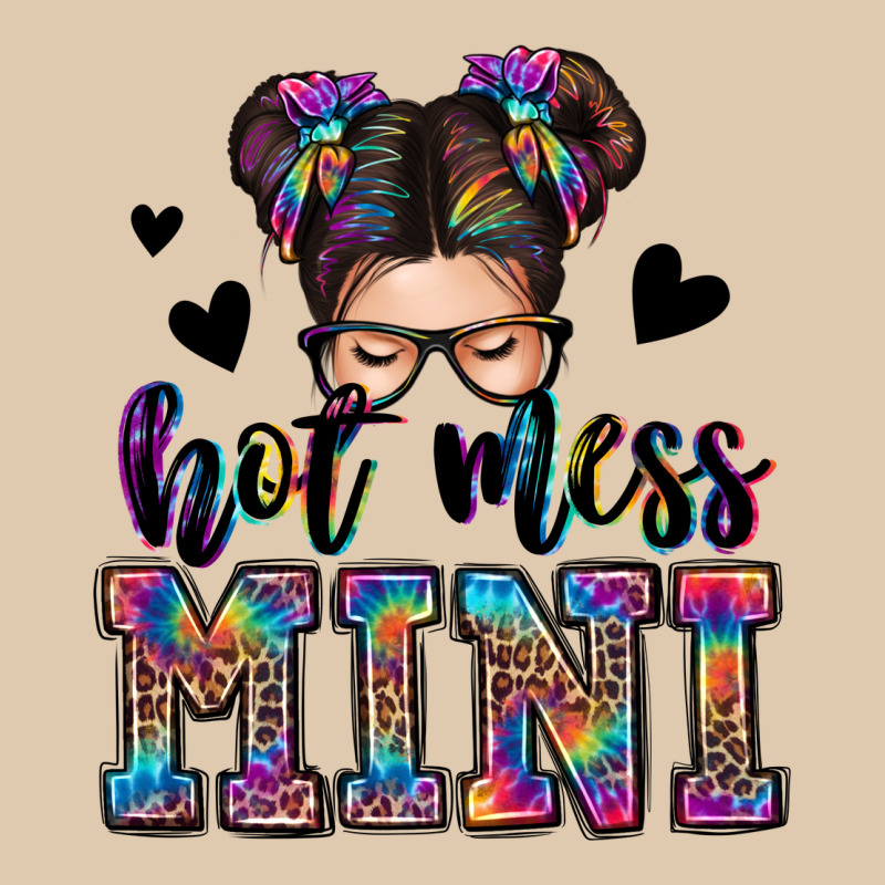Mess Mini Messy Bun Heavyweight Sweatshirt by Zillion Design Studio | Teevron