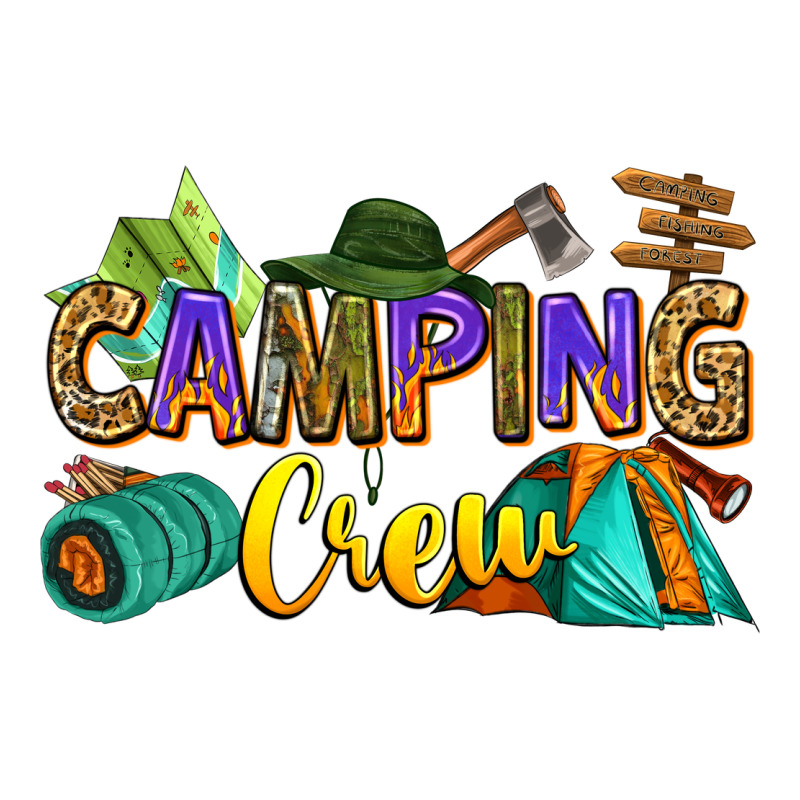 Camping Crew Urban Heavy Tee by Zillion Design Studio | Teevron