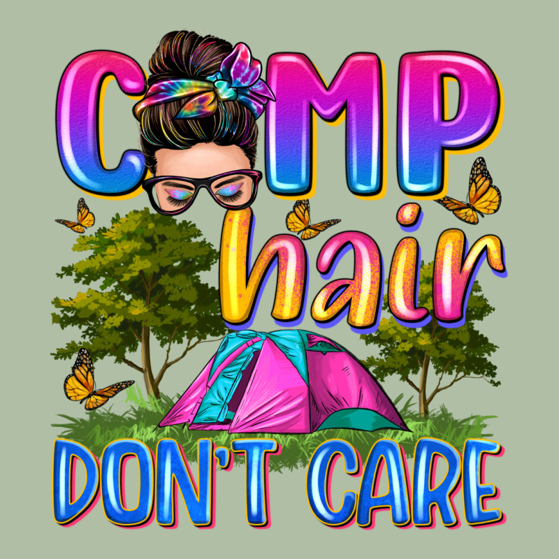 Camp Hair Don't Care Urban Heavy Tee by Zillion Design Studio | Teevron