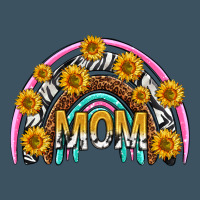 Mom With Sunflower Rainbow Mothers Day Urban Heavy Tee | Teevron