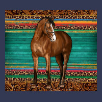 Western Horse Serape  Leather Leopard Heavyweight Hoodie | Teevron