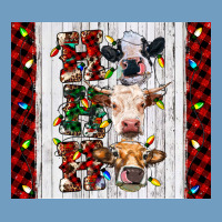 Ho Ho Ho Christmas Cow Urban Heavy Tee | Teevron