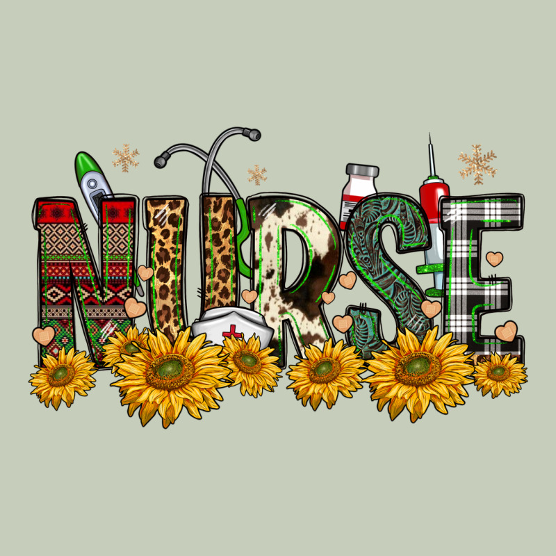 Christmas Nurse Sunflower Classic Tee by FaDigitalArtStudio | Teevron