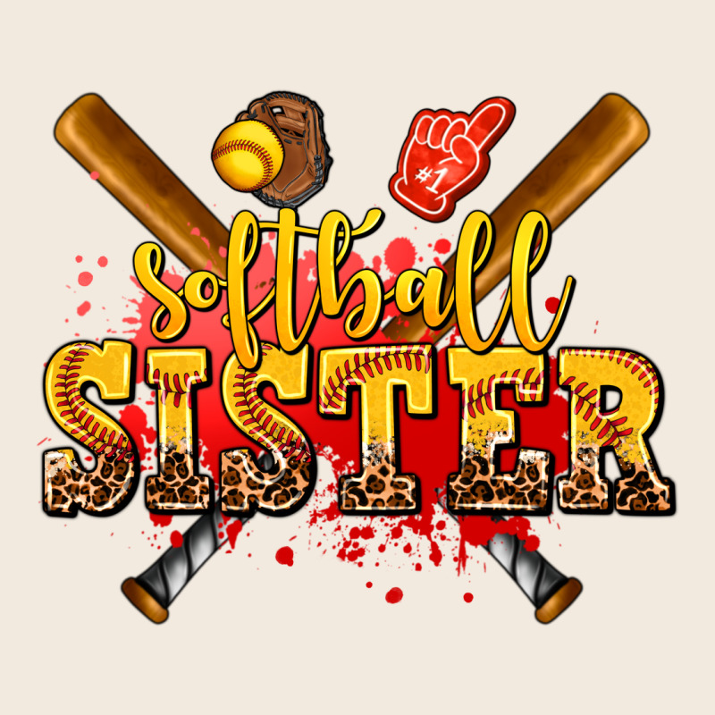 Softball Sister Zipper Hoodie by AdoDesignShop | Teevron
