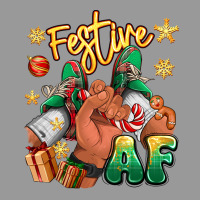Festive Af Christmas Black Man Sneakers Vintage Hoodie | Teevron