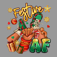 Festive Af Christmas Black Kid Sneakers Vintage Hoodie | Teevron