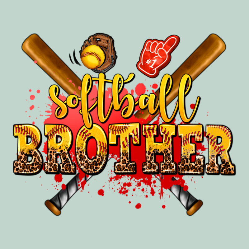 Softball Brother Zipper Hoodie by AdoDesignShop | Teevron