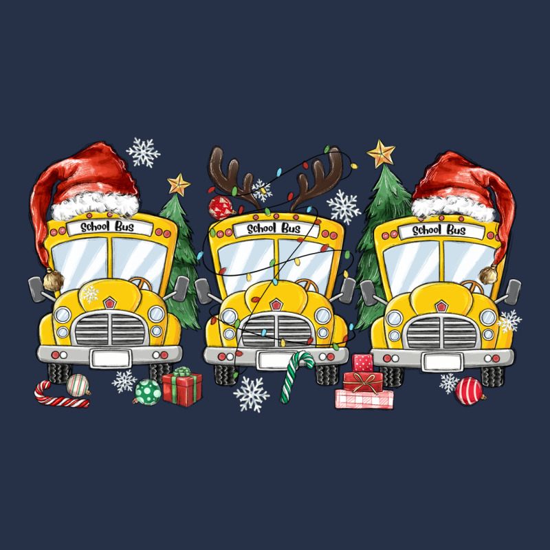 Christmas School Bus Premium Hoodie by MaliasSmallBusiness | Teevron