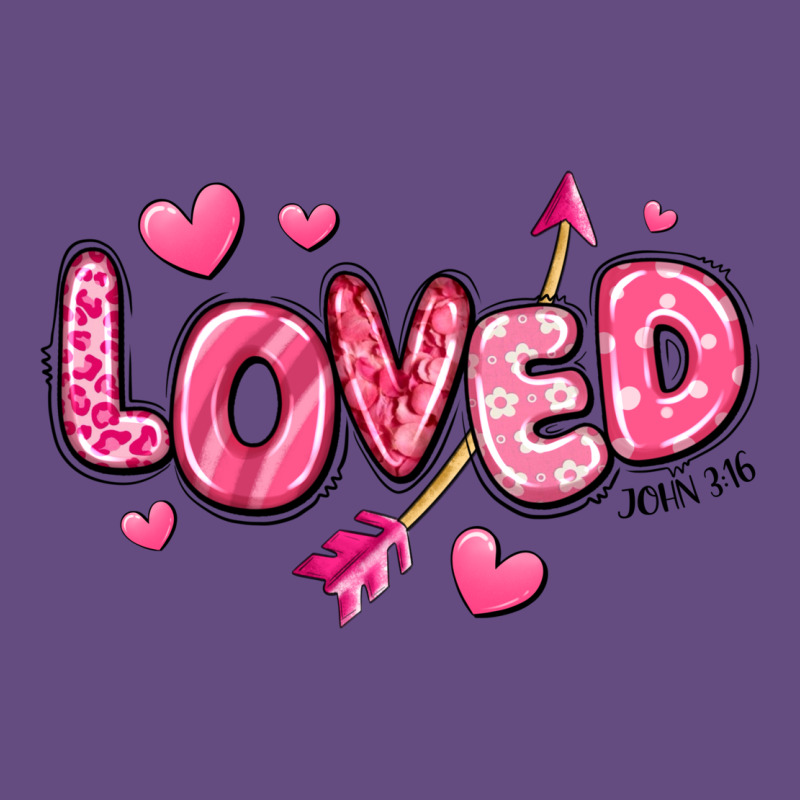 Loved Valentines Day Vintage Hoodie by RanaPortraitStore | Teevron