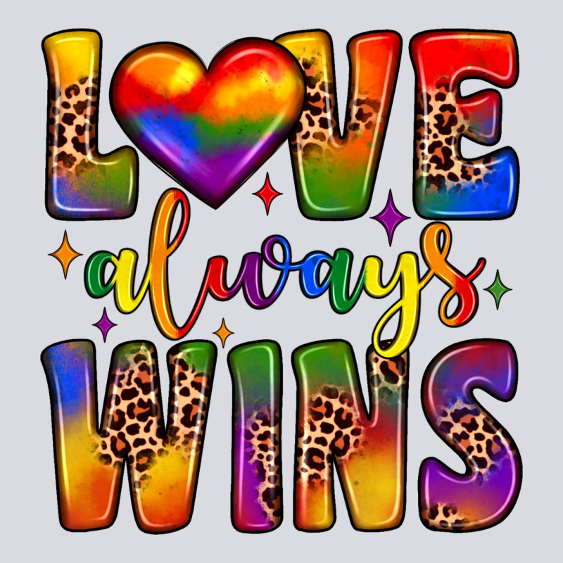Love Always Wins Zipper Hoodie by JahusDesignShop | Teevron